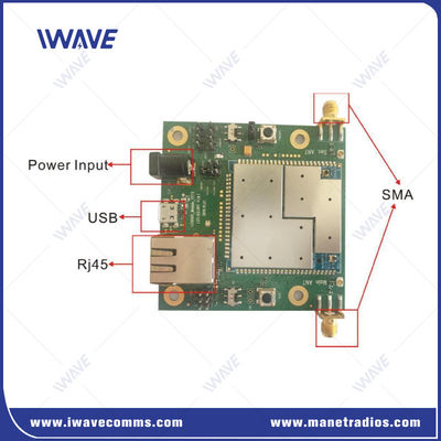 OEM 무선 IP 메쉬 모듈 HD 비디오 전송 / UAV 및 UGV