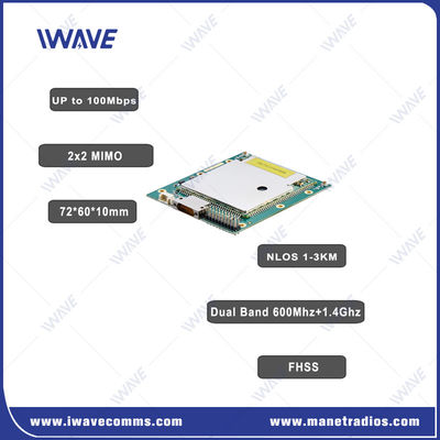 100Mbps IP MESH 모듈 MIMO 디지털 데이터 링크 비디오 및 텔레메트리 데이터