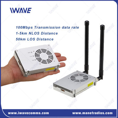 주문 566-678Mhz 1420-1530Mhz 무인 시스템 IP MESH 비디오 전송 100Mbps 온라인 제조