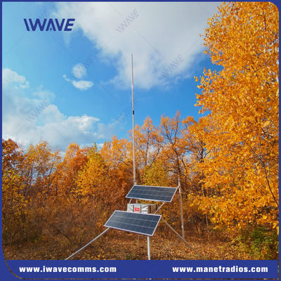 주문 송신 전력 25W, 요청 시 50W, 태양광 발전, 협대역 RF 메시 VHF UHF 기지국, 24시간 배터리 수명 온라인 제조