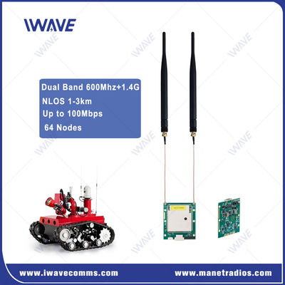 NLOS 3km HD 무인 시스템 비디오 및 제어 데이터 링크