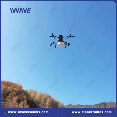 전술적 임시 항공용 MANET 라디오 기지국 350-390Mhz 주파수